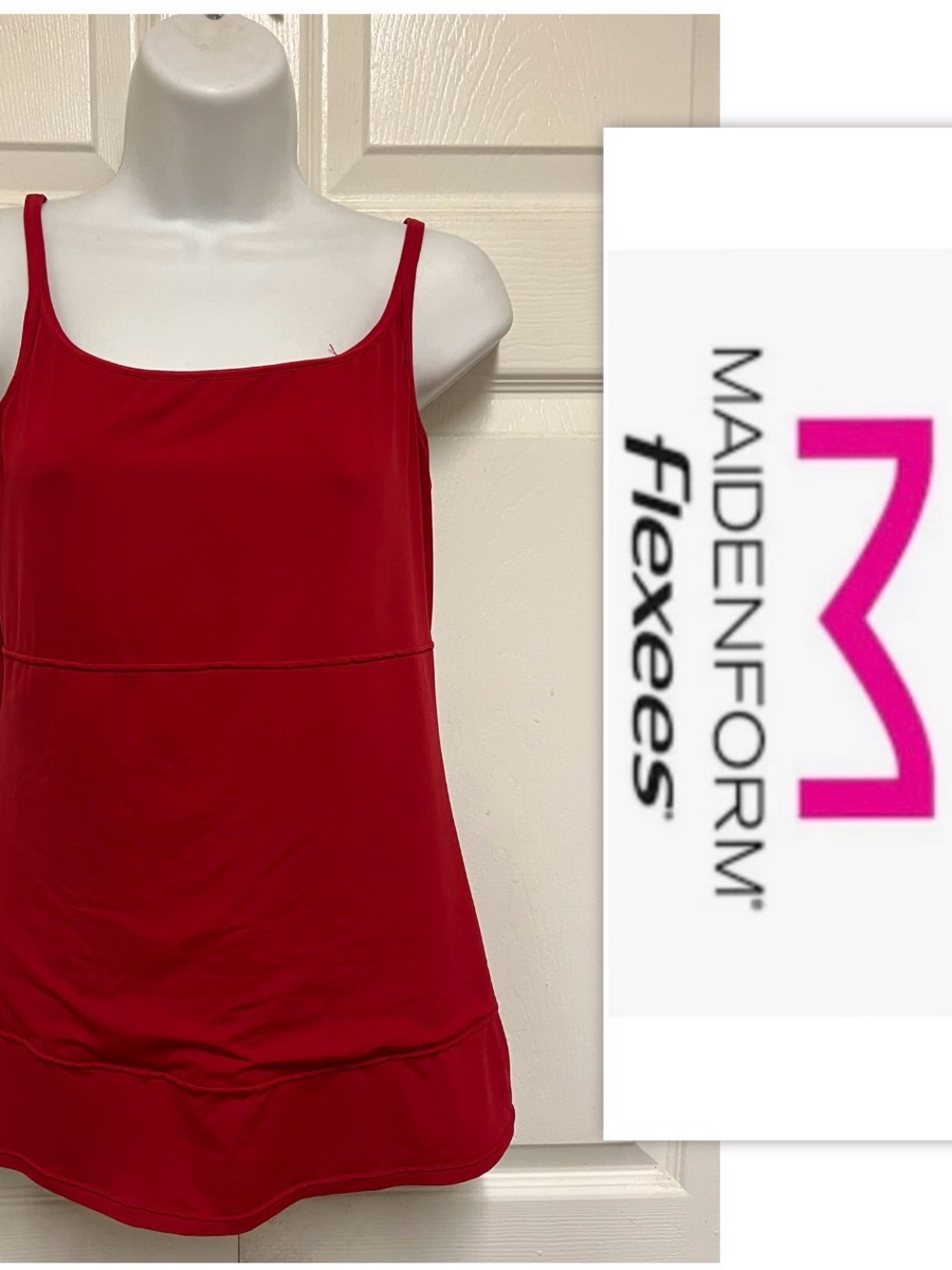 Maidenform 3266 Flexees Long Length Shaping Cool Comfort Camisole